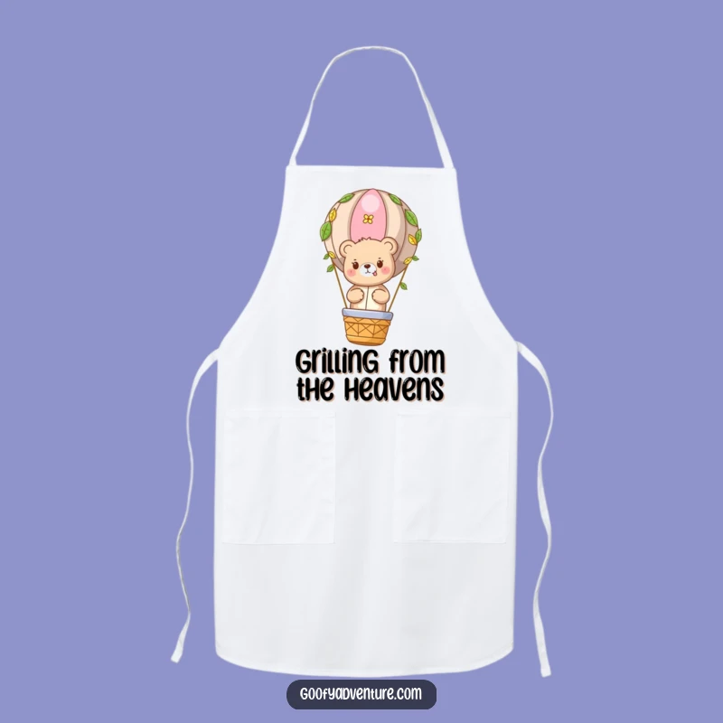 Funny Bear Chef Apron: Cute Bear Cooks Up Adventures