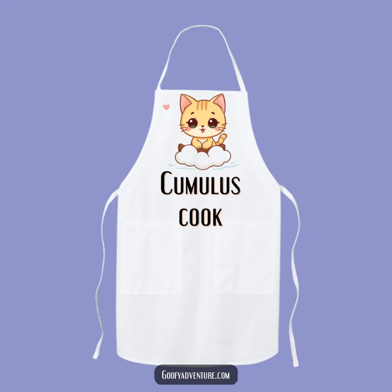 Funny Cat Cloud Boat Apron: Add Whimsy to Your Kitchen with This Hilarious Gift