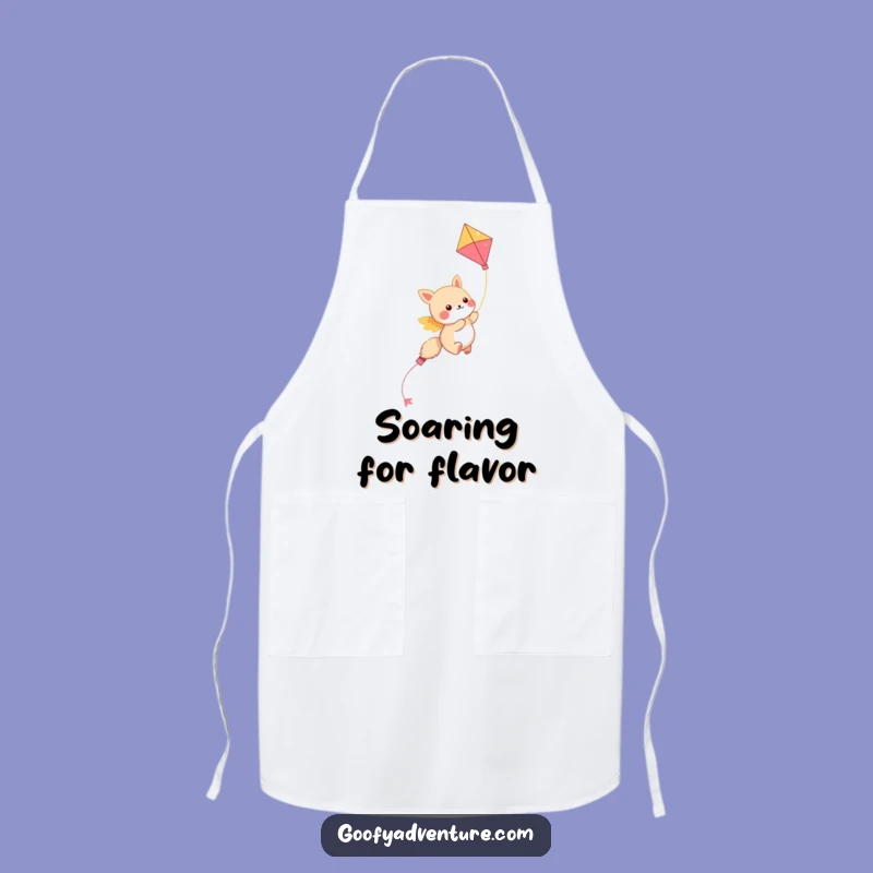 Funny Kawaii Animal Kite Apron: Kitchen Fun, Soaring Style, Adorable Cooking Gift