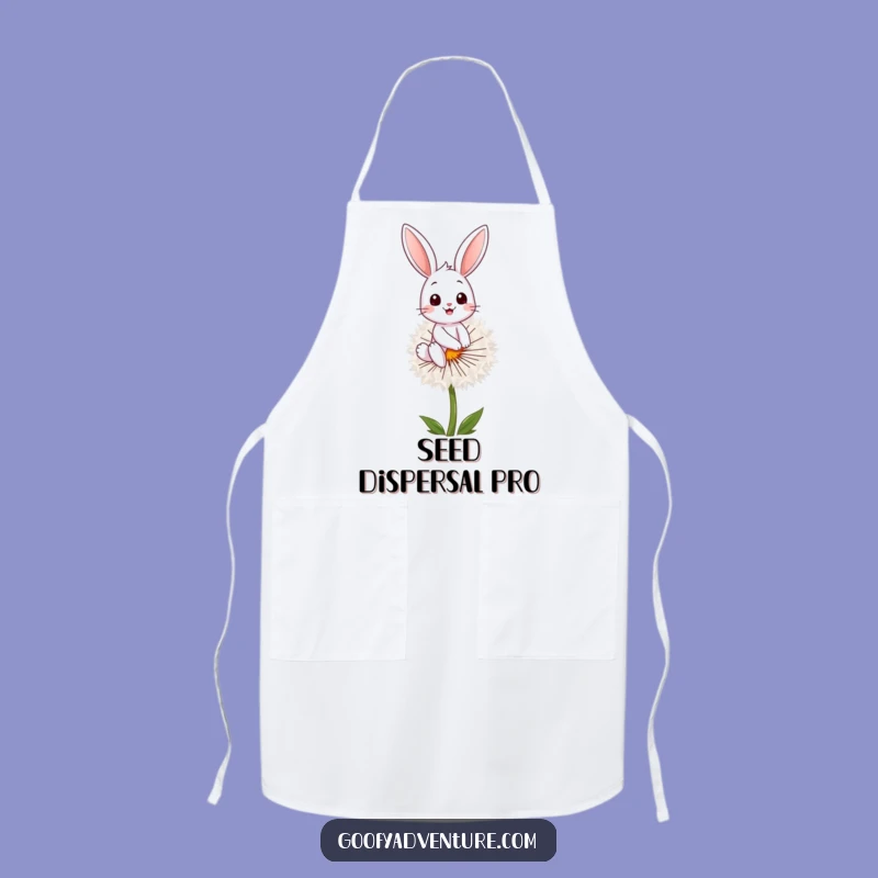 Funny Bunny Dandelion Apron: Cook Up Fun with This Hilarious Kitchen Gift