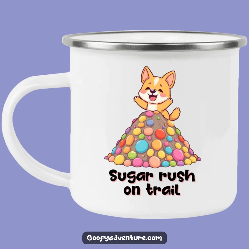 Funny Dog Camper Mug: Sweet Adventures for Your Outdoor Brew
