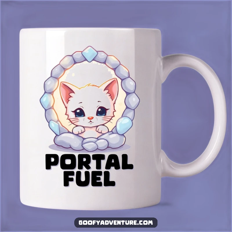 Funny Kitten Portal Mug: A Mysterious & Hilarious Gift for Curious Cat Lovers