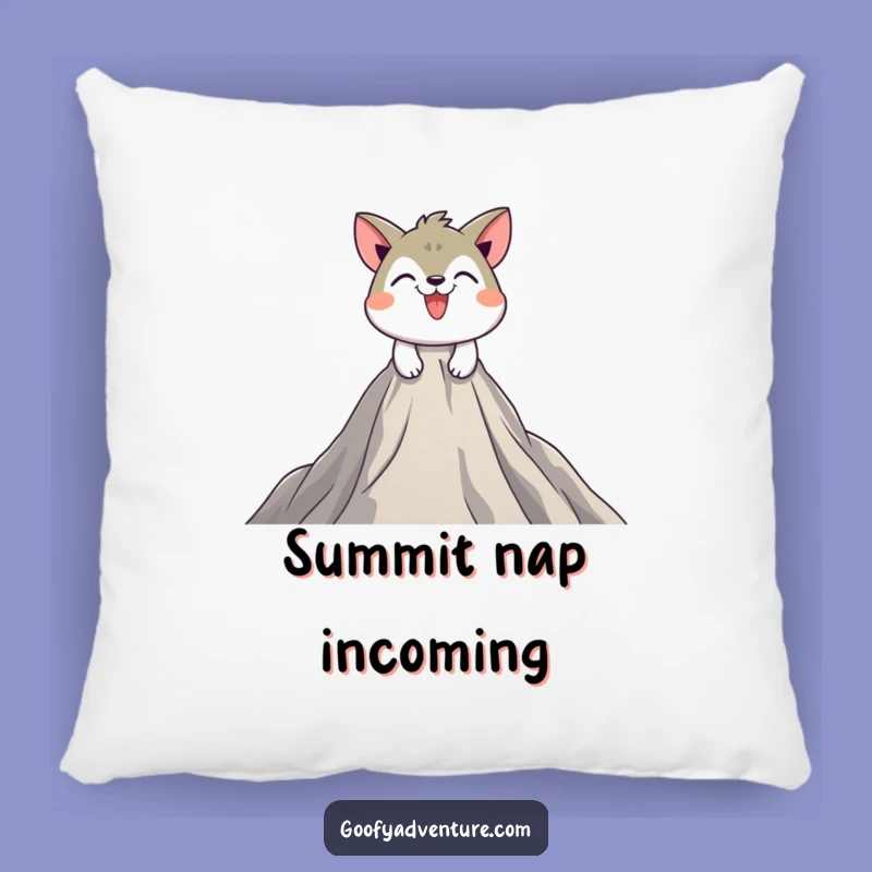 Funny Climb Pillow: Playful Animal Peak Cushion Gift