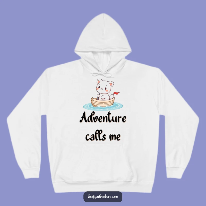 Funny Kawaii Animal Sailing Hoodie: Cozy Tiny Boat Adventure, Ultimate Funny Gift
