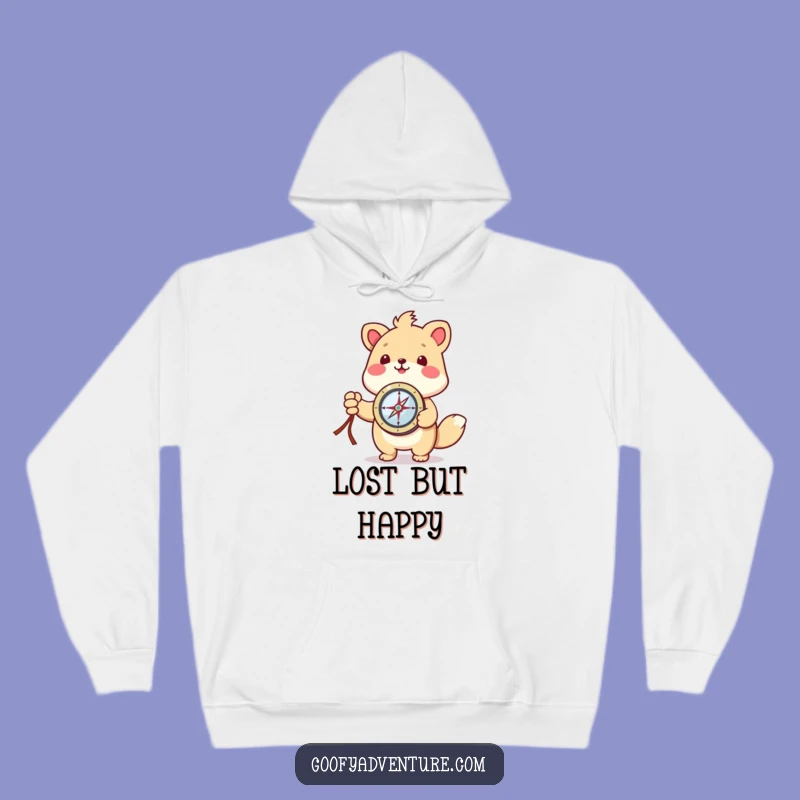 Cozy Funny Kawaii Explorer Animal Hoodie: Stay Warm on Your Hilarious Adventures