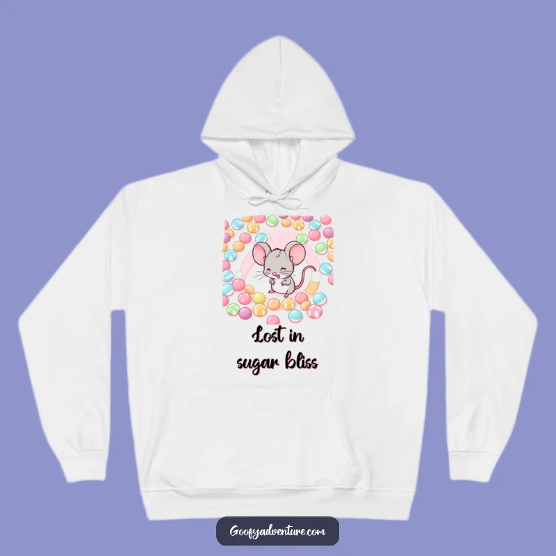 Funny Mouse Candy Maze Hoodie: Cozy Up with Sweet Laughter