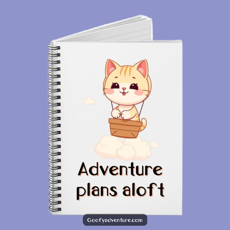 Funny Cat Adventure Notebook: Jot Down Your Dreams with This Whimsical Journal