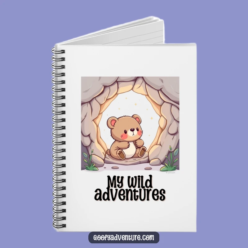 Funny Bear Cub Portal Notebook: Jot Down Your Interdimensional Ideas