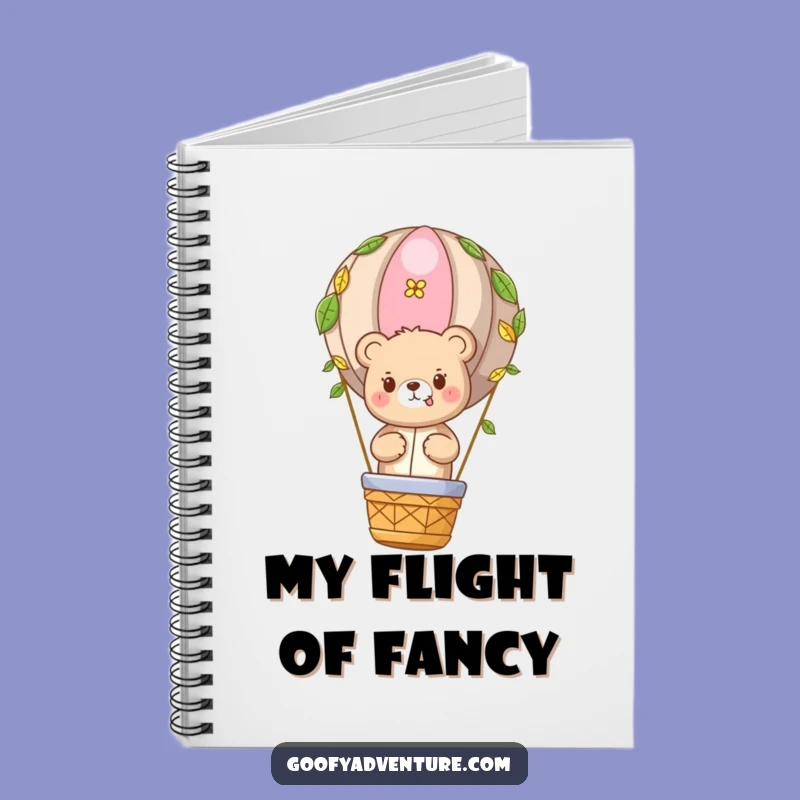 Funny Bear Adventure Notebook: Plan Your Journeys with Cute Bear