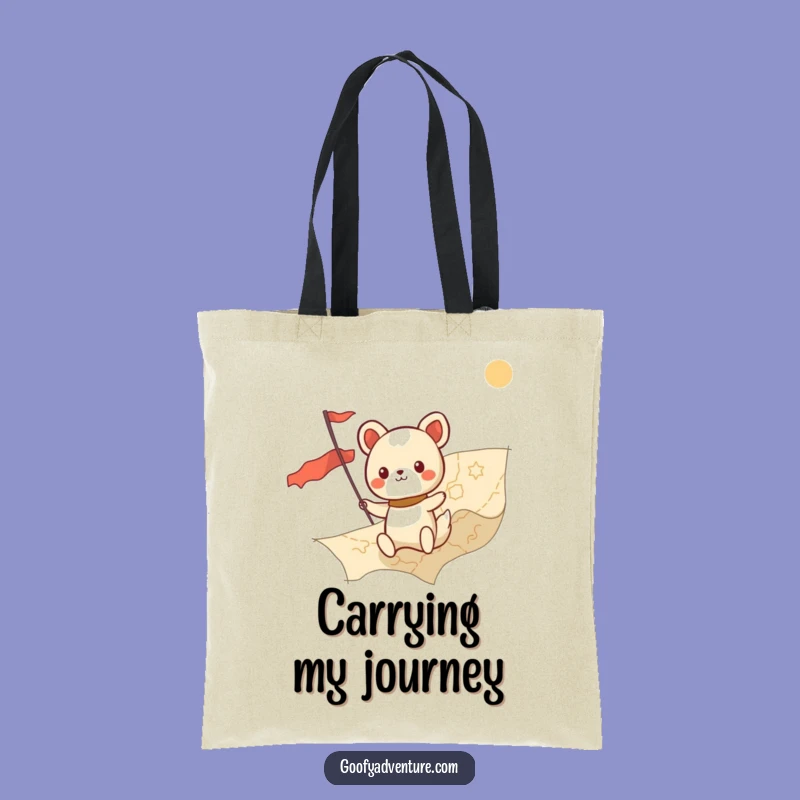 Funny Explorer Tote Bag - Carry Your Adventures with You!