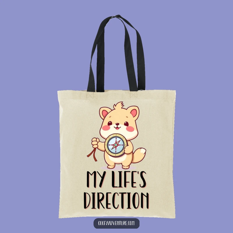 Funny Kawaii Explorer Animal Tote Bag: Carry Your Discoveries with Hilarious Style